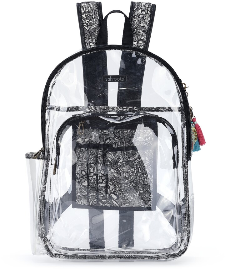 macy's clear backpack