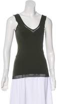 Thumbnail for your product : Issey Miyake Sleeveless Jersey Top