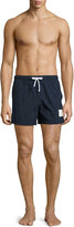 Thumbnail for your product : Thom Browne Classic Side-Stripe Swim Trunks, Navy