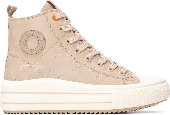 Xti Women's Casual High Top Sneakers Refresh Collection