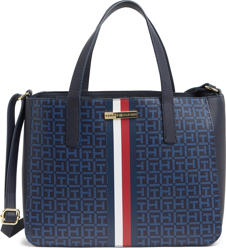 Tommy Hilfiger Navy Tote | Shop The Largest Collection | ShopStyle