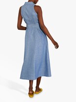 Thumbnail for your product : Boden Kate Linen Sleeveless Shirt Dress