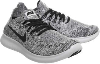 Nike Wmns Free Run Flyknit Grey White