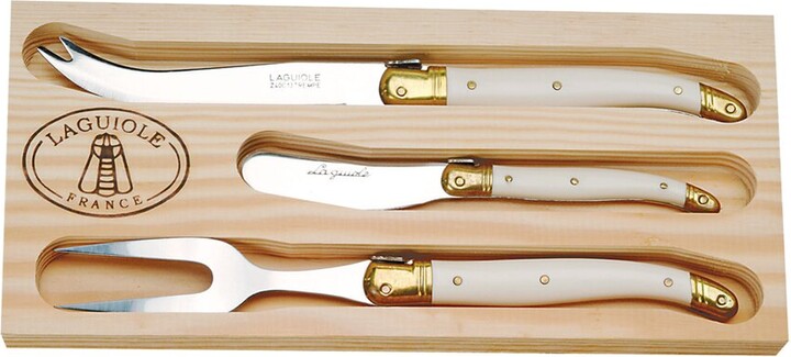 Jean Dubost Le Thiers Laguiole 3Pc Cheese Set