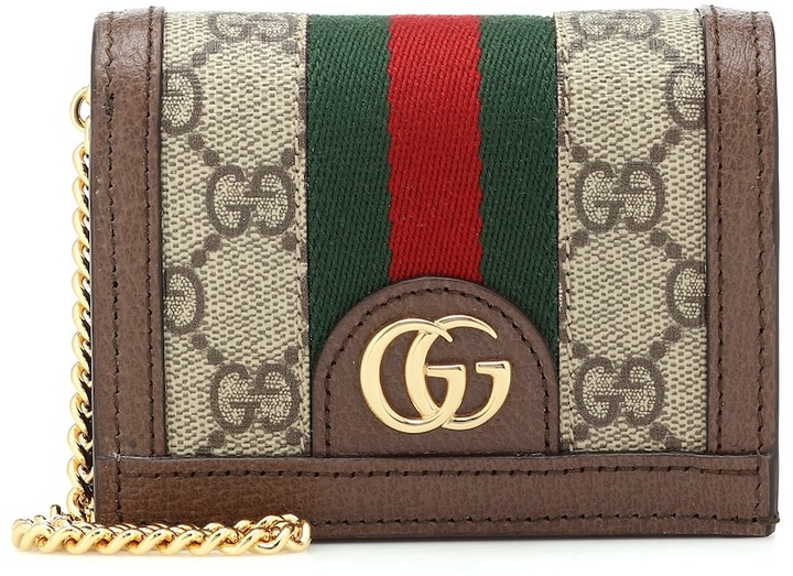 ophidia gg supreme canvas wristlet