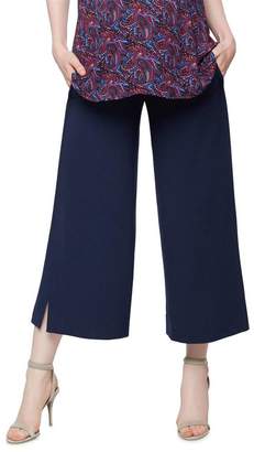 A Pea in the Pod Secret Fit Belly Crepe Wide Leg Maternity Pants