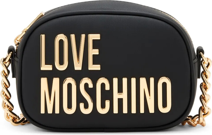 Love Moschino Logo-Appliqué Crossbody Bag