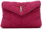 Thumbnail for your product : Saint Laurent Pink Quilted Puffer Pouch