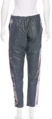Les Chiffoniers Leather Mid-Rise Pants w/ Tags