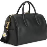 Thumbnail for your product : Anya Hindmarch Vere Barrel Appliquéd Leather Shoulder Bag
