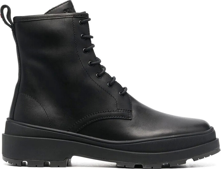 Camper Lace-Up Leather Boots
