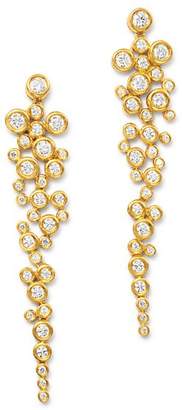 Bloomingdale's Diamond Cascade Bezel Set Drop Earrings in 14K Yellow Gold, 1.25 ct. t.w. - 100% Exclusive