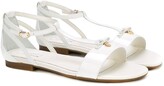 Thumbnail for your product : Dolce & Gabbana Children Strappy Flat Sandals