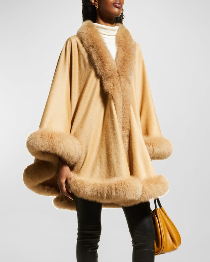 gorski cashmere cape