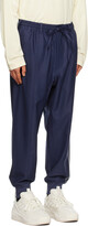 Thumbnail for your product : Y-3 Blue Cuffed Lounge Pants
