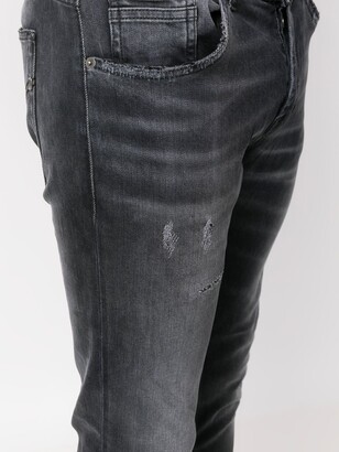 Dondup Distressed Slim-Cut Jeans
