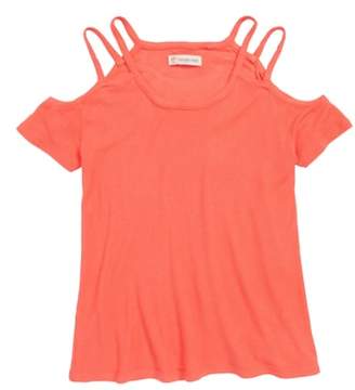 Tucker + Tate Strappy Cold Shoulder Tee