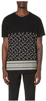 Thumbnail for your product : Mr. Hare Mr.Hare Striped Exclamation Mark cotton t-shirt - for Men