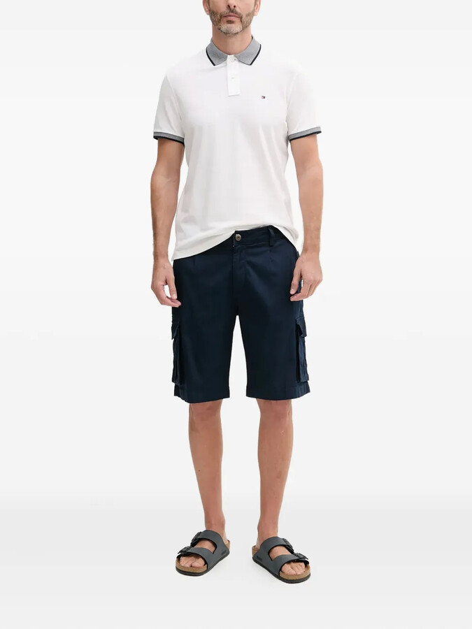 Aeronautica Militare Logo-Plaque Cargo Shorts