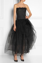 Thumbnail for your product : Oscar de la Renta Lace and tulle gown