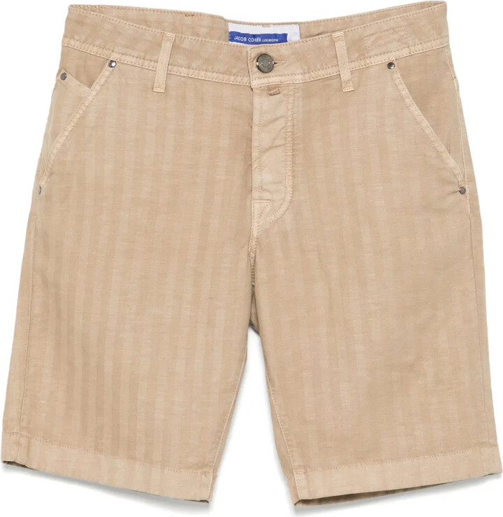 Jacob Cohen Herringbone Shorts