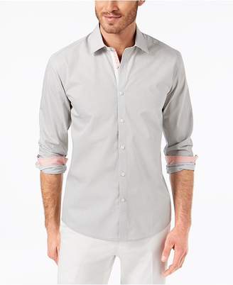 Ryan Seacrest Distinction Men's Slim-Fit Tile-Print Sport Shirt, Created for Macy's