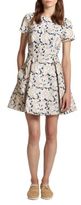 Thumbnail for your product : Suno Floral Embroidered Dress