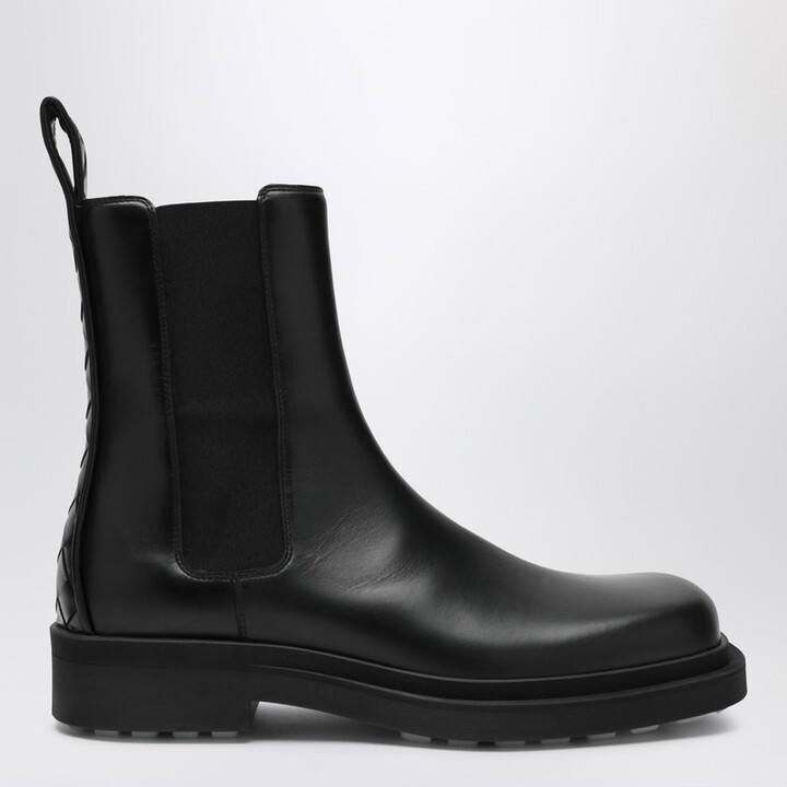 Bottega Veneta Black Ben Chelsea boots