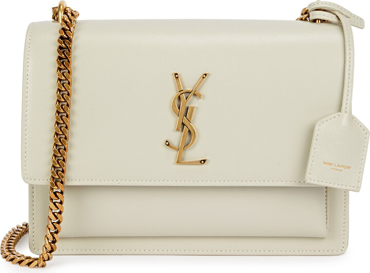 Saint Laurent Sunset Medium Leather Shoulder Bag