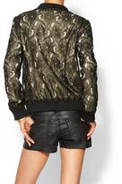 Thumbnail for your product : Juicy Couture Ark & Co. Lace Bomber Jacket