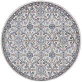 Thumbnail for your product : TAYSE Tayse Izel Traditional Brocade Round Area Rug
