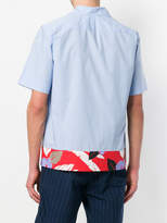 Thumbnail for your product : MSGM short sleeve tropical print shirt