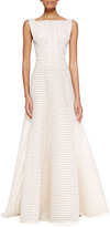 Thumbnail for your product : Elie Saab Sleeveless High-Neck Gown, Jasmine White