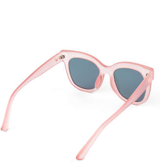 Missy Empire Tullia Pink Clear Cat Eye Sunglasses
