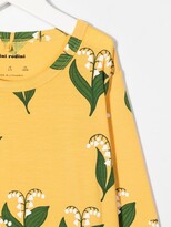 Thumbnail for your product : Mini Rodini long-sleeved floral-print T-shirt