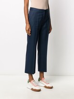 Thumbnail for your product : Stella McCartney Straight-Leg Cropped Trousers