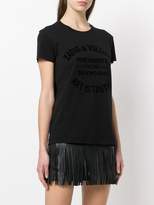 Thumbnail for your product : Zadig & Voltaire Zadig&Voltaire Walk Flock Blason T-shirt
