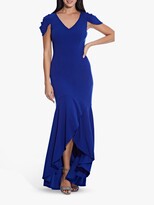 Thumbnail for your product : Adrianna Papell Mermaid Crepe Maxi Dress, Royal Sapphire