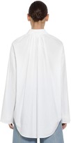 Thumbnail for your product : MM6 MAISON MARGIELA Oversize Cotton Poplin Shirt