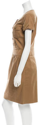 Tory Burch Short Sleeve Knee-Length Dress