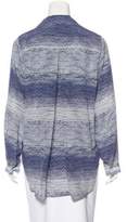 Thumbnail for your product : L'Agence Abstract Print Silk Top