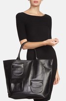 Thumbnail for your product : Marni Multipocket Leather Tote