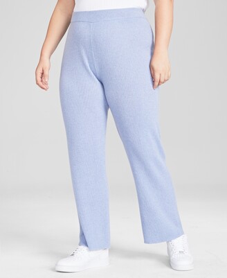 Charter Club Plus Size Pull-On Cashmere Pants, Created for Macy's -  ShopStyle