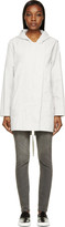 Thumbnail for your product : Helmut Lang Dove Grey Hooded Trench Coat