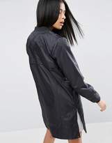 Thumbnail for your product : ASOS Rain Trench With Graphic Print