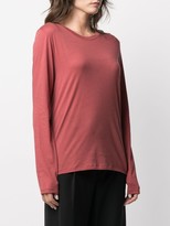 Thumbnail for your product : Vince Round Neck Long-Sleeved Top