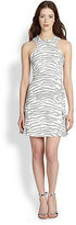 Thumbnail for your product : Rebecca Taylor Printed Halter Dress