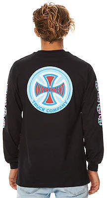 Independent New Men's Ogtc Ls Mens Tee Long Sleeve Cotton Black