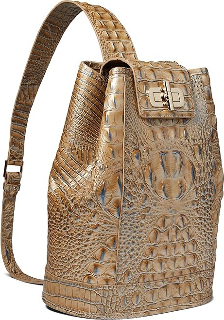 Brahmin Mini Dartmouth Melbourne Embossed Leather Backpack - Macy's