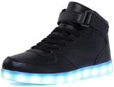 Thumbnail for your product : APTESOL Kids Boy Girl's Boots High Top LED Sneakers Light Up Flashing Shoes (Toddler/Little Kid/Big Kid) (,34)